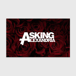 Бумага для упаковки Asking Alexandria roses, цвет: 3D-принт