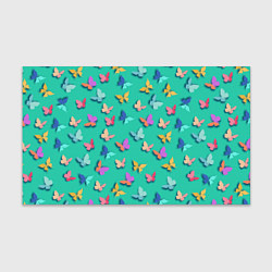Бумага для упаковки Разноцветные бабочки, цвет: 3D-принт