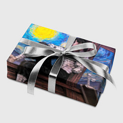 Бумага для упаковки Берсерк и небо Ван Гога, цвет: 3D-принт — фото 2