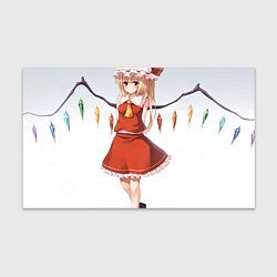 Бумага для упаковки Touhou Project Flandre, цвет: 3D-принт