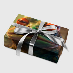 Бумага для упаковки Лягушка Пепе натуральная, цвет: 3D-принт — фото 2