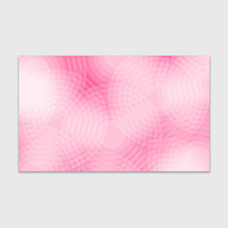 Бумага для упаковки Абстракция с розовыми кругами, цвет: 3D-принт