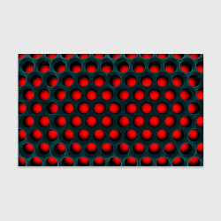 Бумага для упаковки Перфорация на красном трипофобия, цвет: 3D-принт
