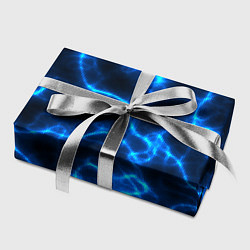Бумага для упаковки Голубая молния, цвет: 3D-принт — фото 2