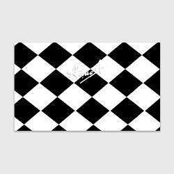 Бумага для упаковки Алиса шахматная клетка, цвет: 3D-принт