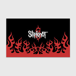 Бумага для упаковки Slipknot в огне, цвет: 3D-принт