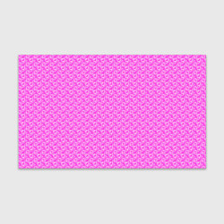 Бумага для упаковки Маленькие сердечки паттерн розовый, цвет: 3D-принт