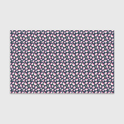 Бумага для упаковки Розовый пионы на сером фоне, цвет: 3D-принт