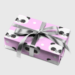 Бумага для упаковки Милая улыбающаяся панда, цвет: 3D-принт — фото 2
