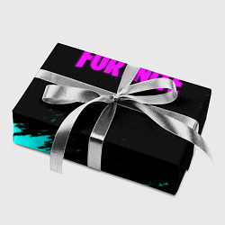Бумага для упаковки Fortnite краски неоновые стиль, цвет: 3D-принт — фото 2