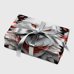 Бумага для упаковки Белая лисица - кицунэ, цвет: 3D-принт — фото 2
