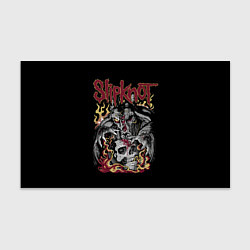 Бумага для упаковки Slipknot - злодей, цвет: 3D-принт