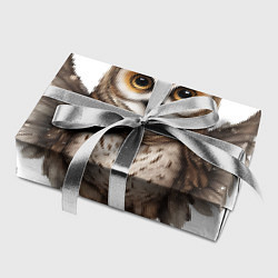 Бумага для упаковки Совушка с крыльями, цвет: 3D-принт — фото 2