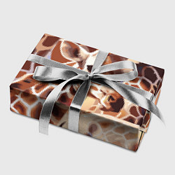 Бумага для упаковки Жирафы - африканский паттерн, цвет: 3D-принт — фото 2