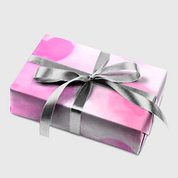 Бумага для упаковки Розовые сердечки акварель, цвет: 3D-принт — фото 2