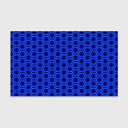Бумага для упаковки Энергетический щит - синий, цвет: 3D-принт
