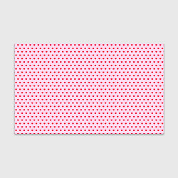 Бумага для упаковки Мелкие сердечки паттерн, цвет: 3D-принт
