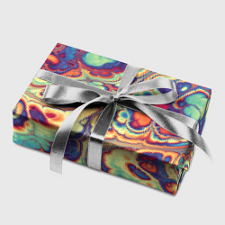 Бумага для упаковки Абстрактный разноцветный паттерн, цвет: 3D-принт — фото 2