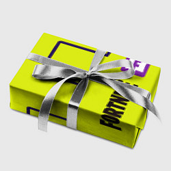 Бумага для упаковки Fortnite logo yellow game, цвет: 3D-принт — фото 2