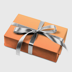 Бумага для упаковки Градиент солнечный жёлто-оранжевый приглушённый, цвет: 3D-принт — фото 2