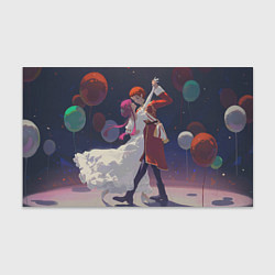 Бумага для упаковки Fern x Stark: Love Dance, цвет: 3D-принт