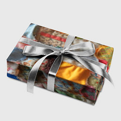 Бумага для упаковки Patchwork - ai art, цвет: 3D-принт — фото 2