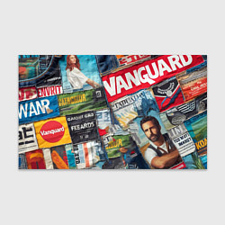 Бумага для упаковки Vanguard collage - ai art patchwork, цвет: 3D-принт
