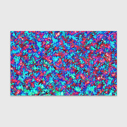 Бумага для упаковки Красно-голубая абстракция, цвет: 3D-принт