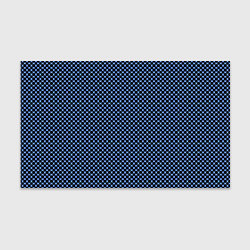 Бумага для упаковки Паттерн чёрно-голубой мелкие шестигранники, цвет: 3D-принт