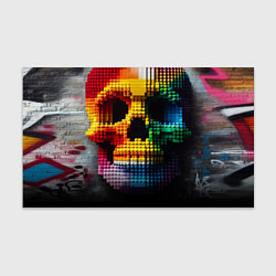 Бумага для упаковки Lego skull fantasy - ai art, цвет: 3D-принт