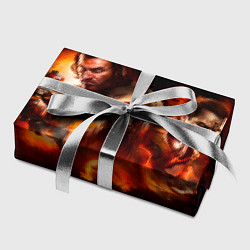 Бумага для упаковки Игра Fear главные герои 2, цвет: 3D-принт — фото 2