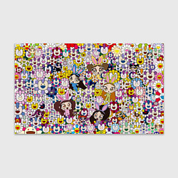 Бумага для упаковки Right now NewJeans and Takashi Murakami, цвет: 3D-принт
