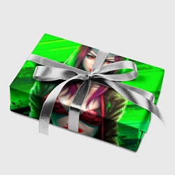 Бумага для упаковки Строгая девушка самурай, цвет: 3D-принт — фото 2