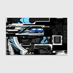 Бумага для упаковки CS GO vulkan steel, цвет: 3D-принт