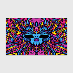 Бумага для упаковки Skull tatoo steel, цвет: 3D-принт