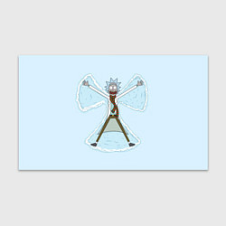 Бумага для упаковки Рик и Морти снег - бабочка, цвет: 3D-принт