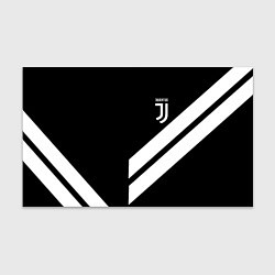 Бумага для упаковки Juventus line white, цвет: 3D-принт