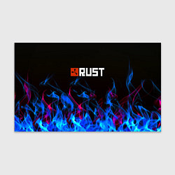 Бумага для упаковки Rust neon flame, цвет: 3D-принт