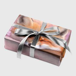 Бумага для упаковки Милая лисичка и сирень, цвет: 3D-принт — фото 2