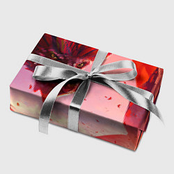 Бумага для упаковки Дракон красный мифический, цвет: 3D-принт — фото 2