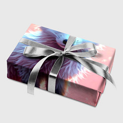 Бумага для упаковки Песец в розовом лесу, цвет: 3D-принт — фото 2