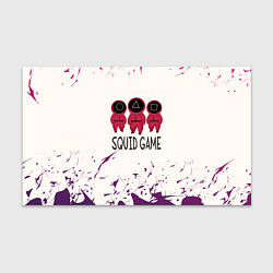 Бумага для упаковки Играй в кальмара, цвет: 3D-принт