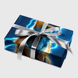 Бумага для упаковки Сурикат в разрядах молний, цвет: 3D-принт — фото 2