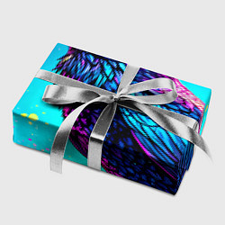 Бумага для упаковки Ворон в сирени, цвет: 3D-принт — фото 2