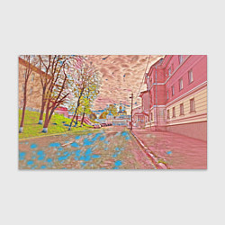 Бумага для упаковки Старый город, цвет: 3D-принт