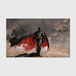 Бумага для упаковки Бэтмен стоит на обрыве скалы, цвет: 3D-принт