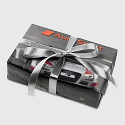 Бумага для упаковки Автогонки на шорт-треке Audi sport racing team, цвет: 3D-принт — фото 2