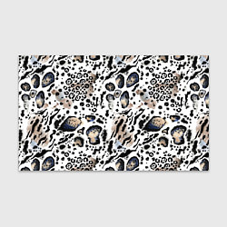 Бумага для упаковки Пятна леопарда абстрактные, цвет: 3D-принт