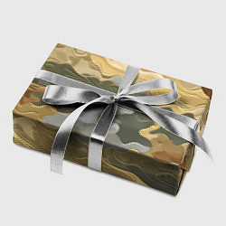 Бумага для упаковки Золотистый камуфляж, цвет: 3D-принт — фото 2