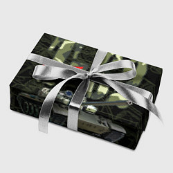 Бумага для упаковки Танк Т-62 советский средний танк, цвет: 3D-принт — фото 2